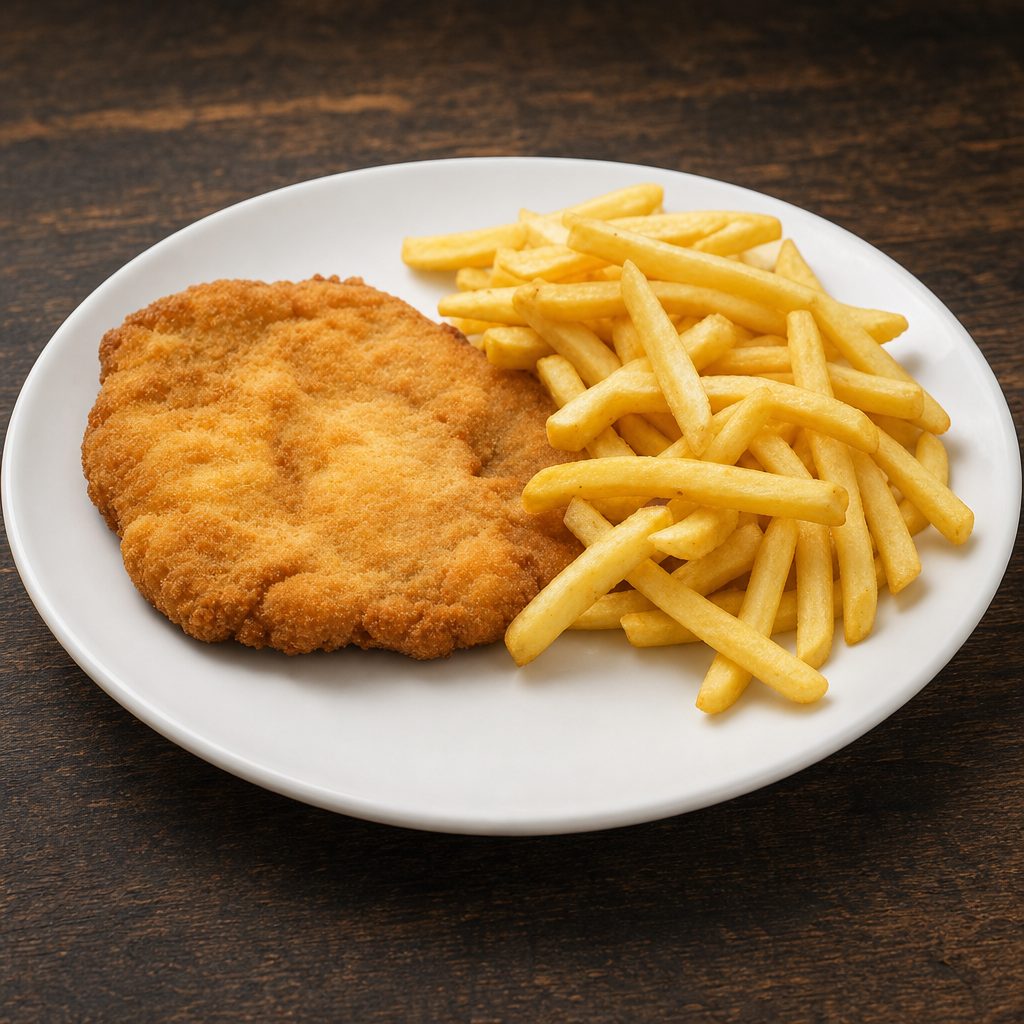 Milanesa De Pollo De Niño.