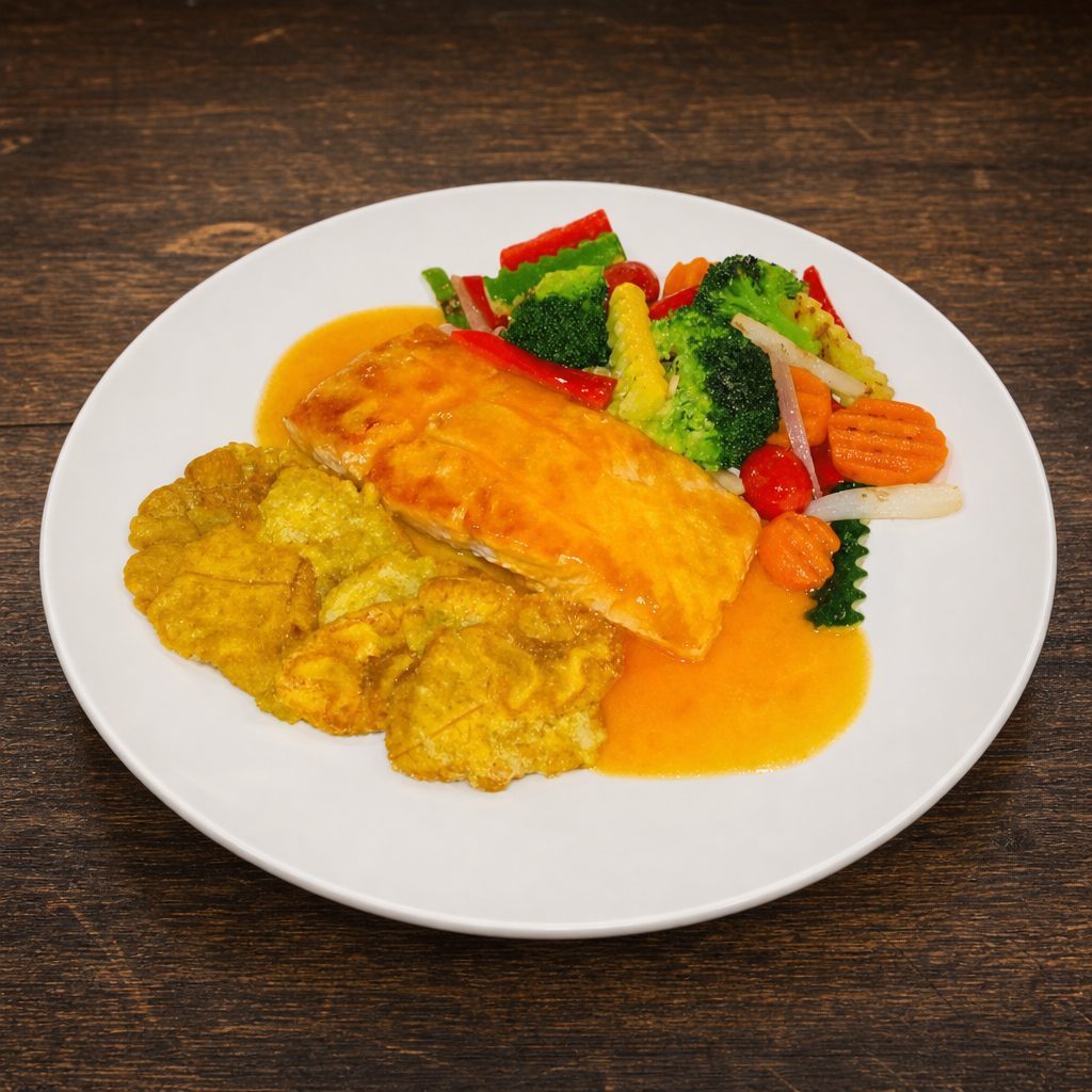 SALMON AL GRILL.