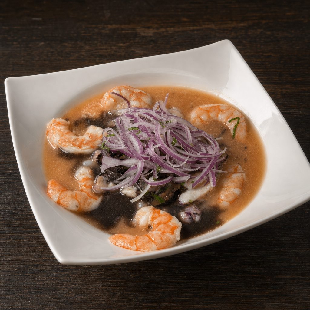 CEVICHE DE CAMARON.